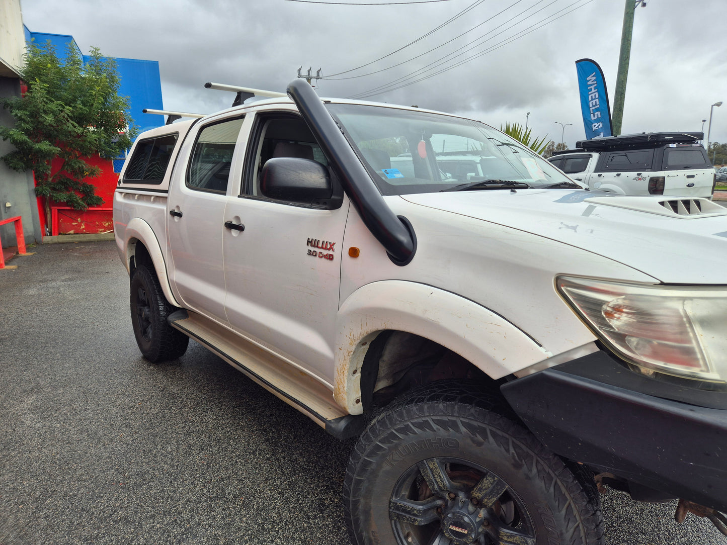 United4x4- Stainless Snorkel to Suit Hilux N70 2005-2015