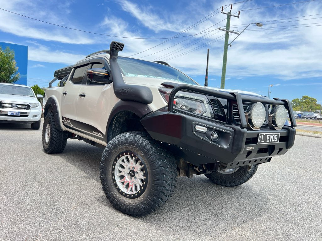 Premium Deluxe Steel Winch Bar Suit D23 Nissan Navara NP300 ( 2015- 2020)
