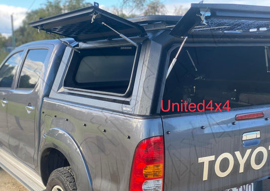 United4x4 - Suitable For Toyota Hilux - Premium Heavy Duty Steel Canopy