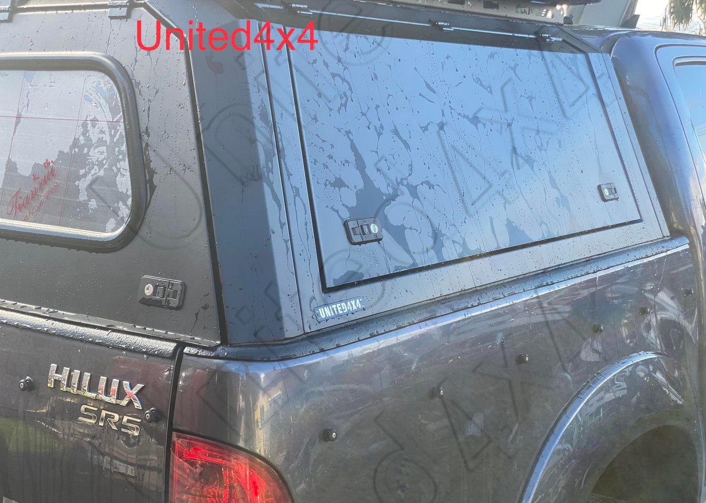 United4x4 - Suitable For Toyota Hilux - Premium Heavy Duty Steel Canopy