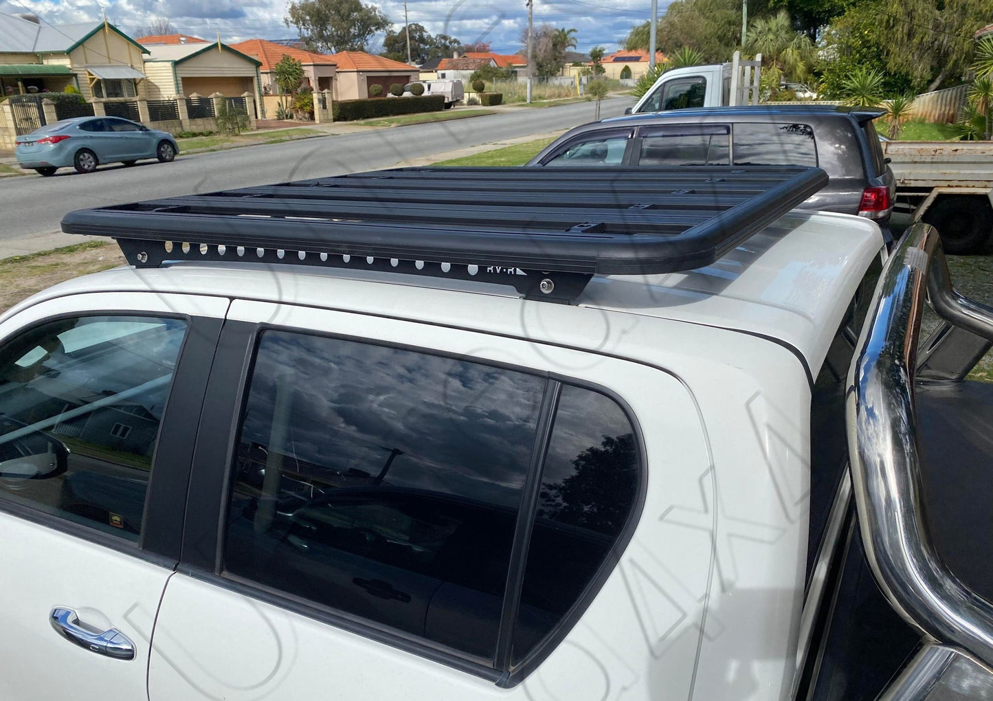United4x4 - To Suit Toyota Hilux N80 - Aluminium Flat Roof Rack Suit- 2015 - Current