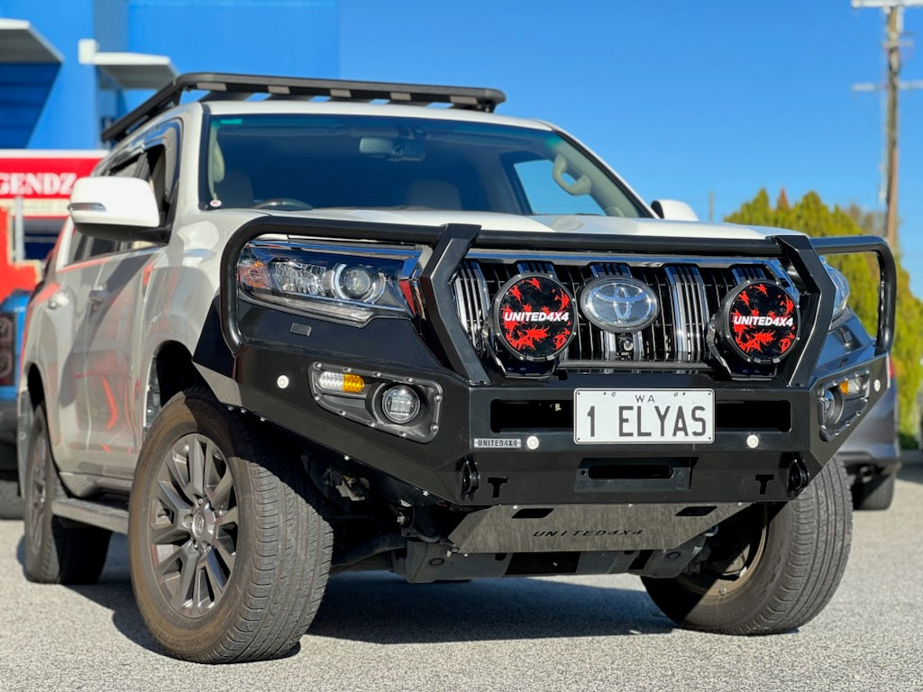 Premium Deluxe Steel Winch Bar Suit 150 Series Prado (2017+)