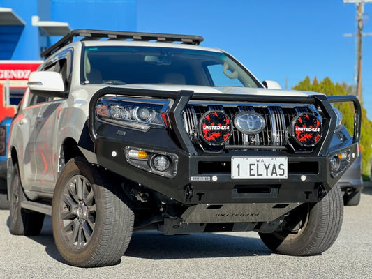Premium Deluxe Steel Winch Bar Suit 150 Series Prado (2017+)