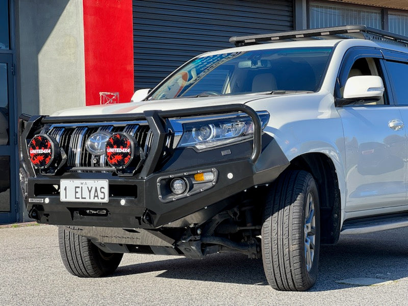 Premium Deluxe Steel Winch Bar Suit 150 Series Prado (2017+)