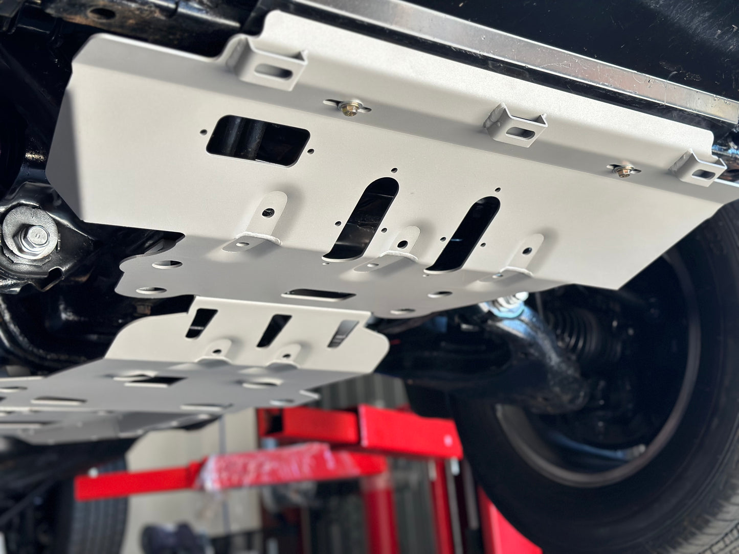 United4x4 - 3 piece Steel Bash Plate  To Suit Toyota Prado 150series