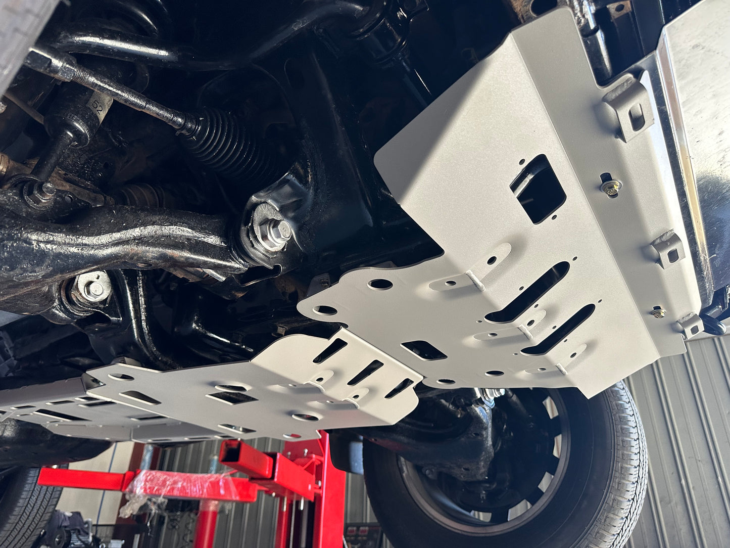 United4x4 - 3 piece Steel Bash Plate  To Suit Toyota Prado 150series