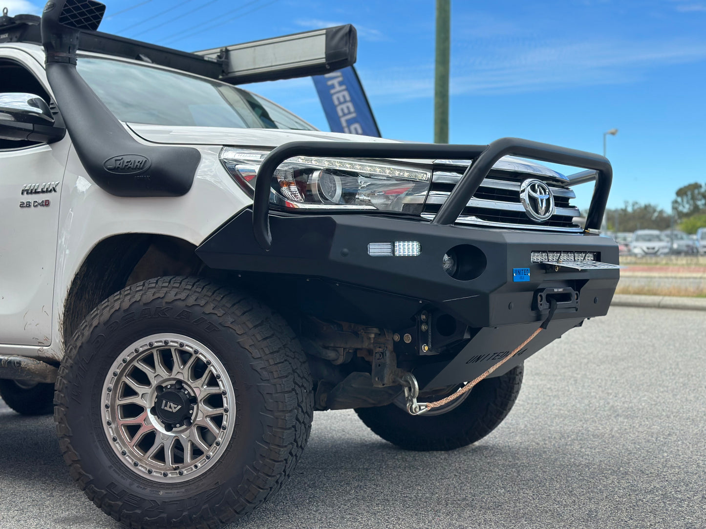 United4x4 - Predator Bar Bullbar To Suit Toyota Hilux N80( 2015 - 2020)