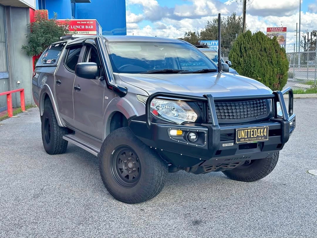 United4x4- Premium Deluxe Winch Bar- To suit Mitsubishi Triton MQ 2015-2019