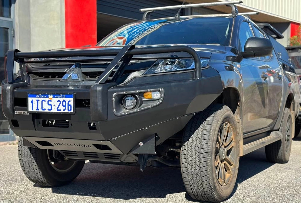 United4x4 - Premium Deluxe Winch Bar to Suit MR Triton