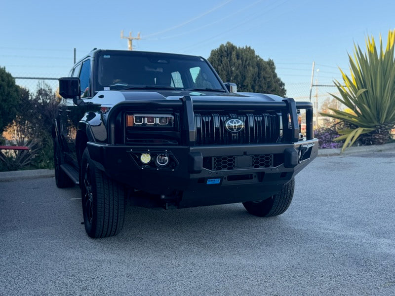United4x4- Premium Deluxe Winch Bar To Suit 250 Series Prado