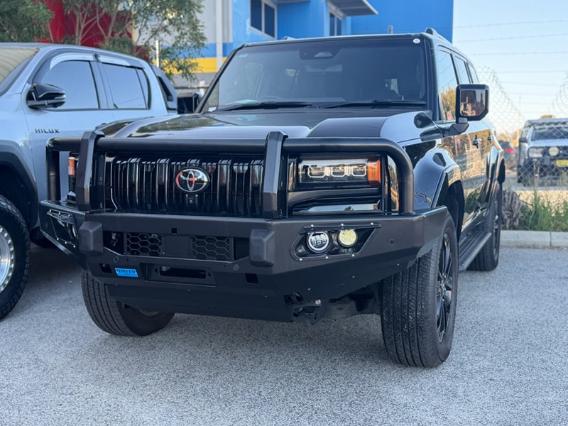 United4x4- Premium Deluxe Winch Bar To Suit 250 Series Prado