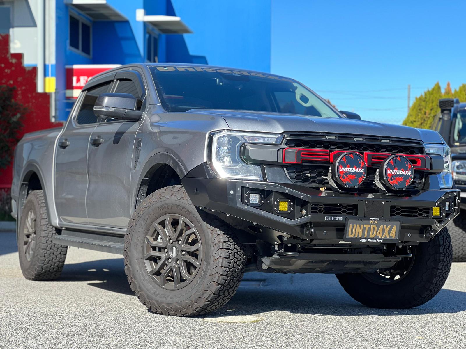 Loopless Steel Winch Bar Suit Next Gen Ranger ( 2022+) – United4x4
