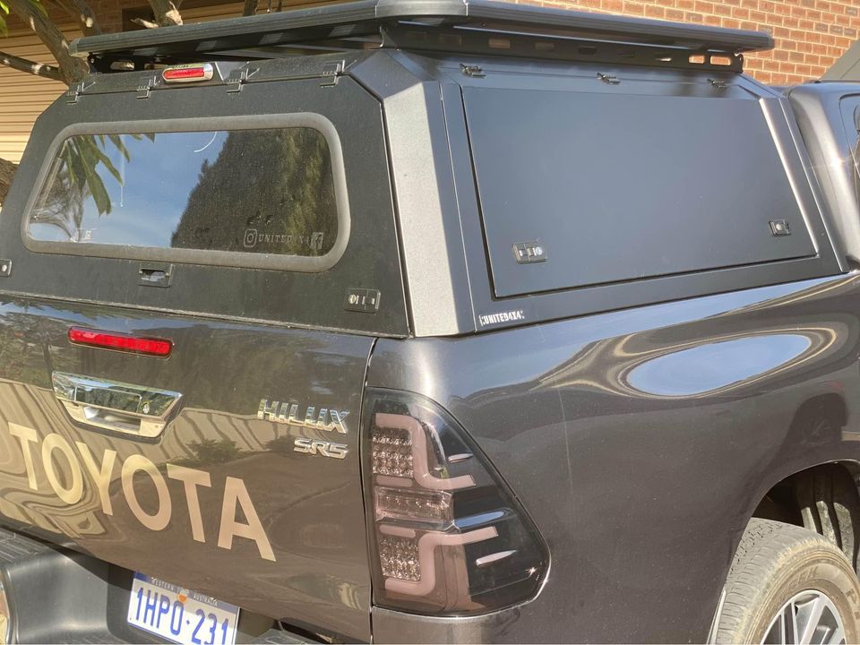 Toyota Hilux - Premium Heavy Duty Steel Canopy - 2015 to Current